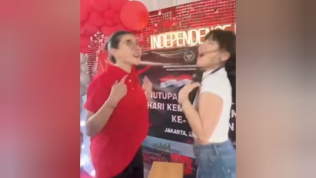 Keceriaan Dinar Candy dan Nikita Mirzani. [Instagram]